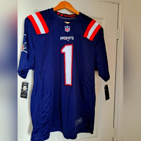NFL Other - NWT  New England Patriots Jerseys Newton #1 Blue